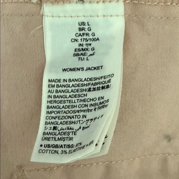 Amazon Essentials Light Pink Utility Jacket - Picture 6 of 6